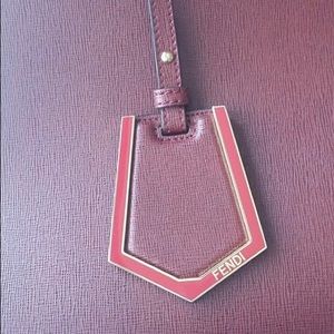 Fendi 2jours handbag , red.